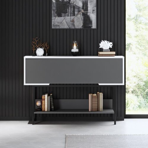 Hanah home force - anthracite, white, black anthracitewhiteblack dresser Slike