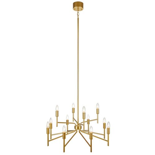 Markslöjd viseća lampa s dvanaest krakova u zlatnoj boji Regent Cijene