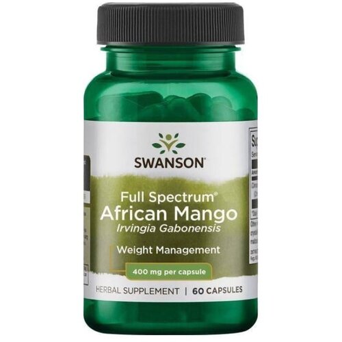 Swanson Afri&amp;scaron;ki mango 400 mg (60 kapsul) Slike
