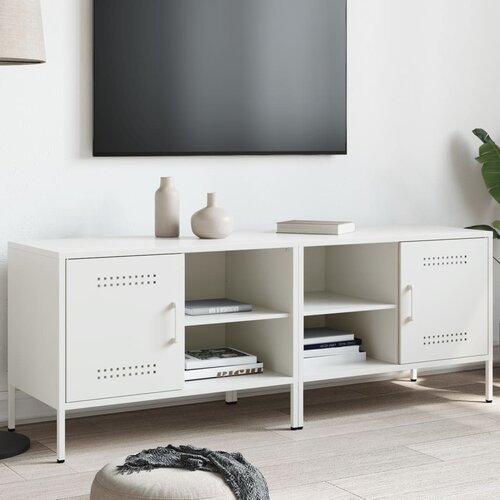 VidaXL TV ormarići 2 kom bijeli 68 x 39 x 50,5 cm čelični Slike