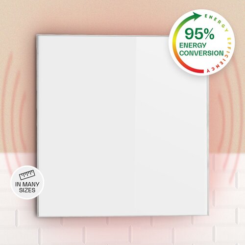 Klarstein Wonderwall 36, Infracrvena grijalica, 60x60cm, 360W, Tjedni tajmer, IP24 Slike
