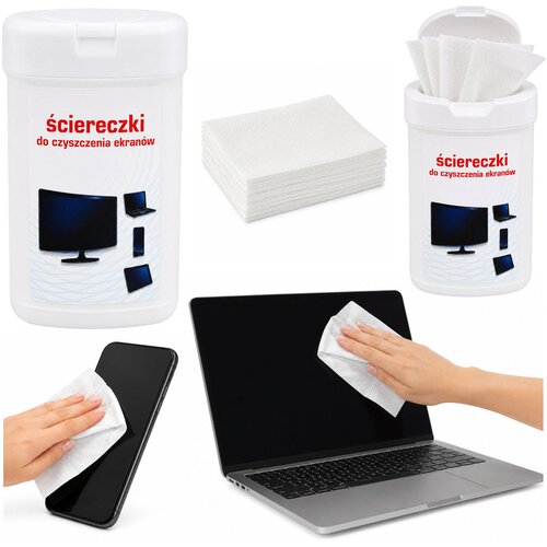 CLEANING Cloths for Monitors, Phones, Computers, 100 pcs. Slike