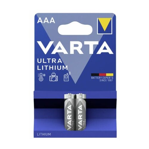 Varta litijeva baterija AAA 2kom 1,5V LITHIUM Slike