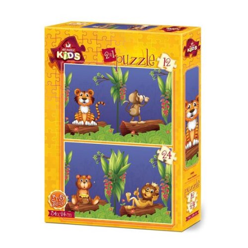  Puzzle 2/1 (12+24) art 4488 ( 49594 ) Slike