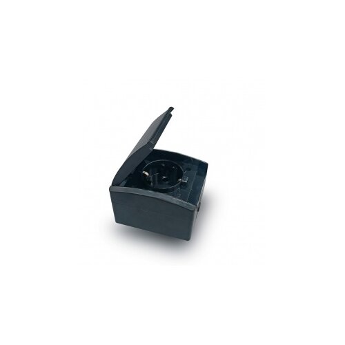  SUKO DVOPOLNA PRIKLJUCNICA CRNA OG IP44 501.03 Slike
