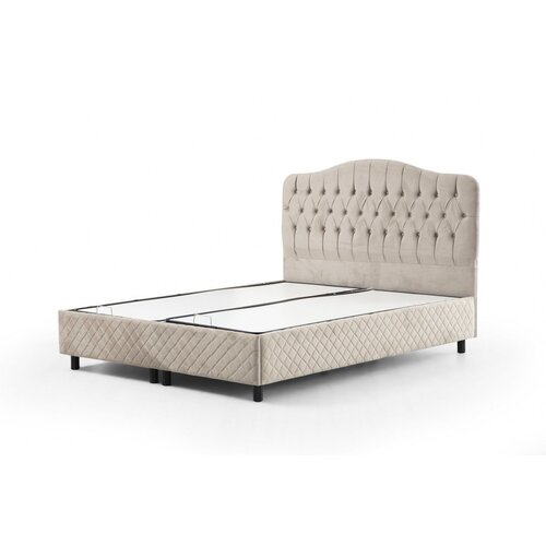 Hanah home Bračni krevet Vassi 150 x 200 Beige Cene
