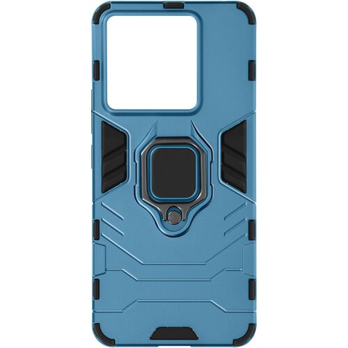 AVIZAR Ovitek za prstan Xiaomi Redmi Note 13 Pro iz dveh materialov, kolekcija prstanov - moder, (21136479) Cene