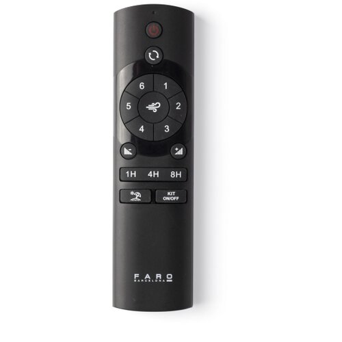 Faro 33828-1TW-LED Ventilator PUNT TUB M LED/18W/230V, prigu&amp;scaron;iva, podesiva temperatura svetla 3000/4200/6500K +DO Slike