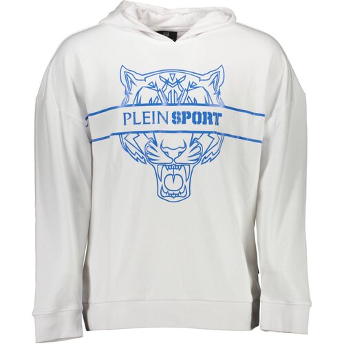 Plein Sport SWEATSHIRT WITHOUT ZIP MAN WHITE Cene