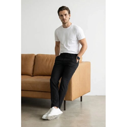 Trendyol muške pantalone Tmnss26Pl00022, crna Cene
