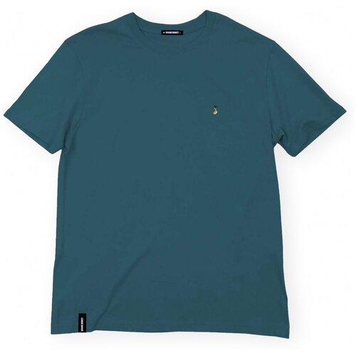 Organic Monkey Majice &amp;amp; Polo majice T-Shirt Love Donation - Petrol Modra Slike