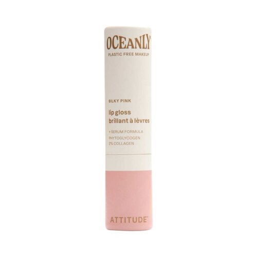 Attitude Oceanly Lip Gloss Stick - Silky Pink Slike