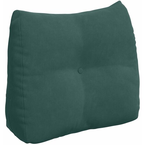 vidaXL Poglavni vzglavnik Temno zelena 60 x 24 x 50 cm Žamet Cene