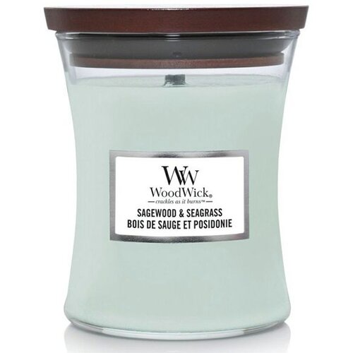WoodWick Sagewood & Seagrass dišeča sveča 275 g Cene
