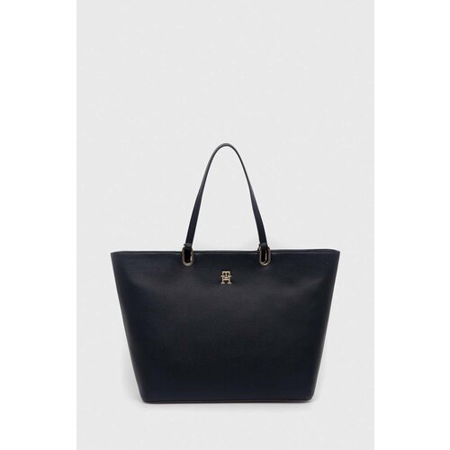 Tommy Hilfiger Torbica mornarsko modra barva Slike