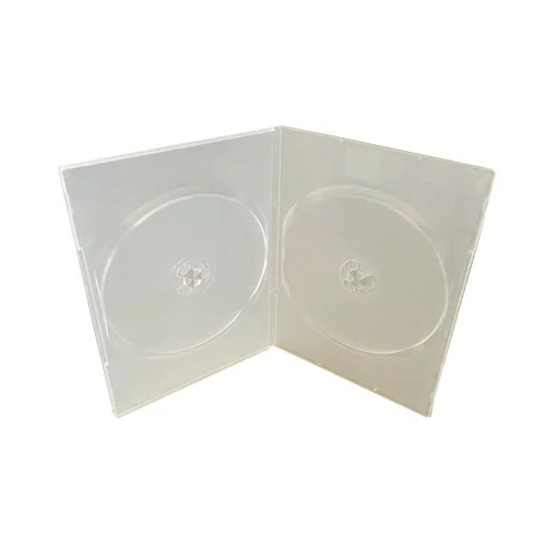  Omot za 2 DVD, PROZIRNI 7mm, DVD-2PS