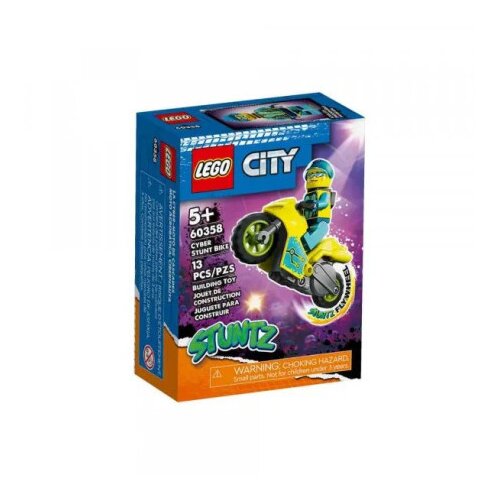 Lego City 60358 Kibernetski kaskaderski motor Slike