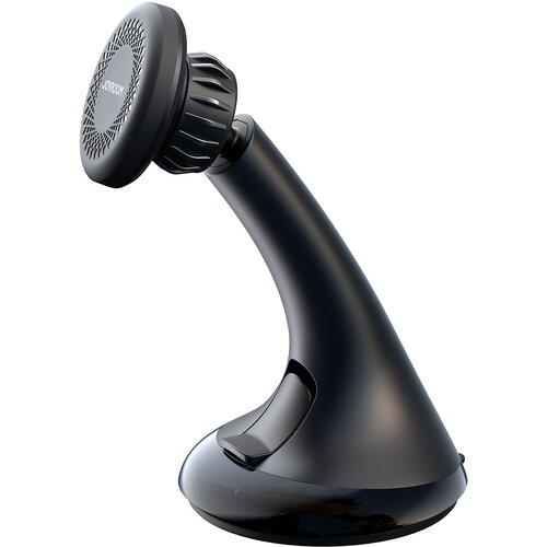 Joyroom Univerzalni magnetni avto nosilec za telefon v kabini, steklo, črne barve, (21831499) Slike