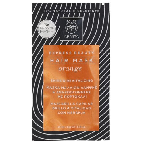 Apivita Maska za kosu revitalizirajuća, 20ml Slike