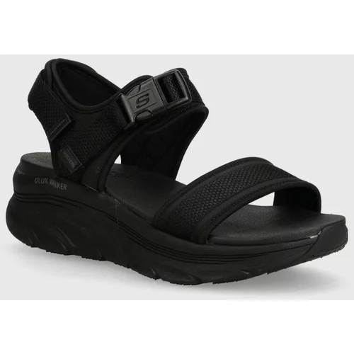 Skechers Sandale D'LUX WALKER DAILY za žene, boja: crna, s platformom
