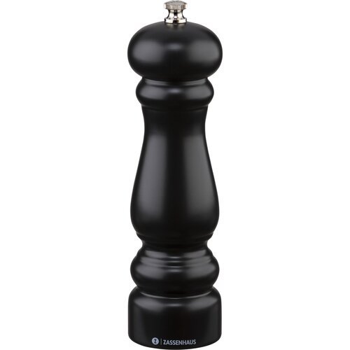Zassenhaus pepper mill Potsdam beech wood black, 20 cm Cijene