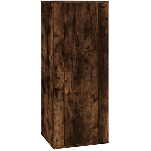 Maison Chic Stenska TV omarica - TV stojalo - Televizijska omarica dimljen hrast 40x34,5x100 cm, (21701043) Cene