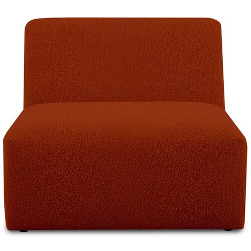 Scandic Ciglasta modularna sjedeća garnitura od boucl&amp;eacute; tkanine (srednji modul ) Roxy &amp;ndash; Slike