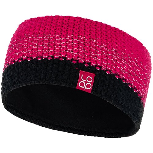 LOAP zarka headband black brindle pink Cene