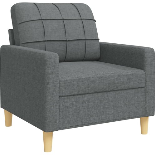  3-dijelni set sofa tamnosivi od tkanine Slike