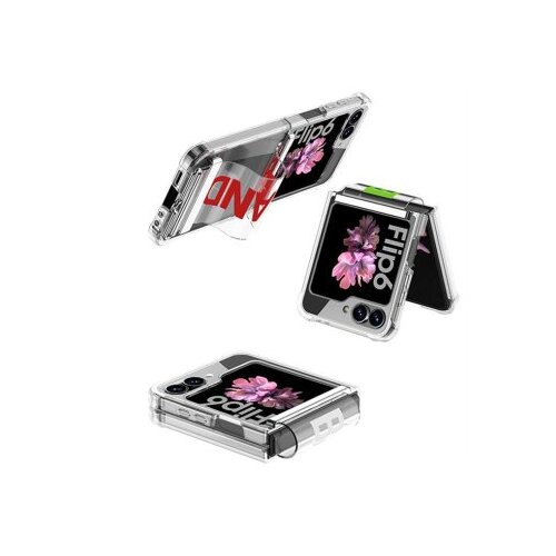 Ms Mobile CLEAR STRAP Futrola za Samsung F741B/F761B Galaxy Z Flip 6 5G/Z Flip 7 FE 5G zelena (GKK case) Cene