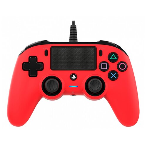 Nacon Bigben Wired Controller PS4 3m kabel (PC compatible) crveni Slike