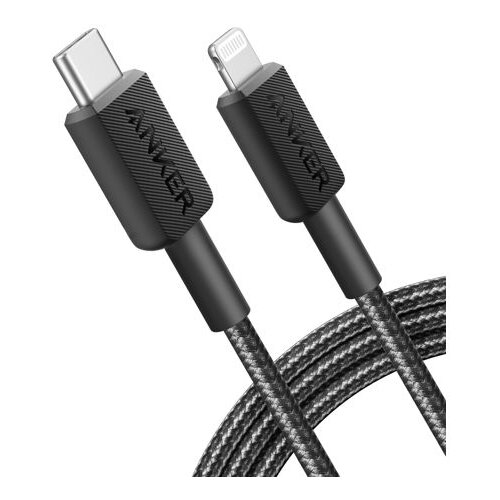 Anker Kabel 322, USB-C/Lightning,180cm, pleteni, Black, (0194644126490) Cijene