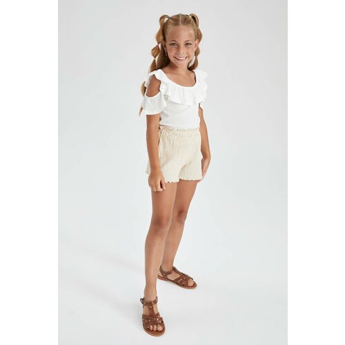 Defacto Girl Flexible Waist Wide Leg Shorts Slike