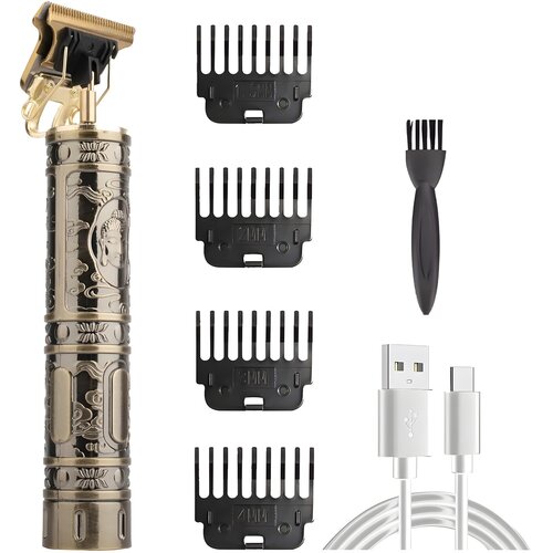 IZMAEL Električni aparat za lase z USB polnjenjem Budha - Zlato Rjava Cene
