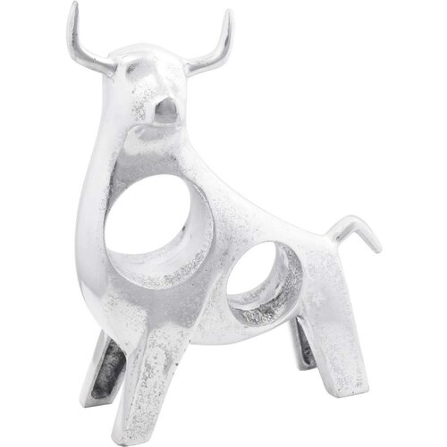 vidaXL skulptura Srebrna Aluminij 22 x 9.5 x 34 cm Fantastičan dizajn Cene