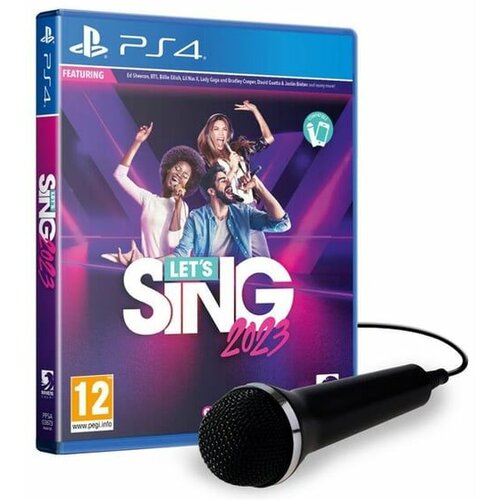 Ravenscourt PS4 Let's Sing 2023 - Single Mic Bundle Slike