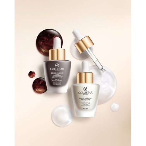 Collistar Smart Sun Protection Protective Drops SPF50 posvjetljujući fluid sa zaštitom od uv zračenja i plave svjetlosti 30 ml Cene