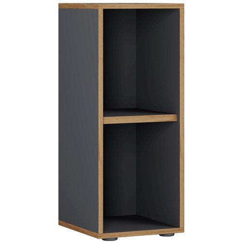 MID.YOU Pisarniški Regal Salia B30, Antracit, Barva Hrasta Cene