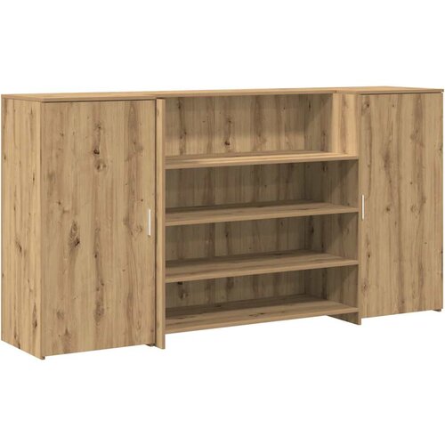 Maison Chic sprejemna miza - računalniška miza - pisarniška miza artisan hrast 200x50x103,5 cm inženirski les, (21785520) Cene