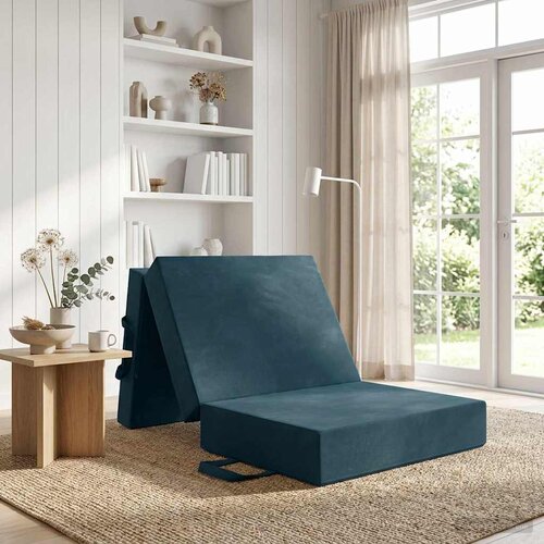 SOFA na razvlačenje 75 x 63 x 45 cm Plava Cene