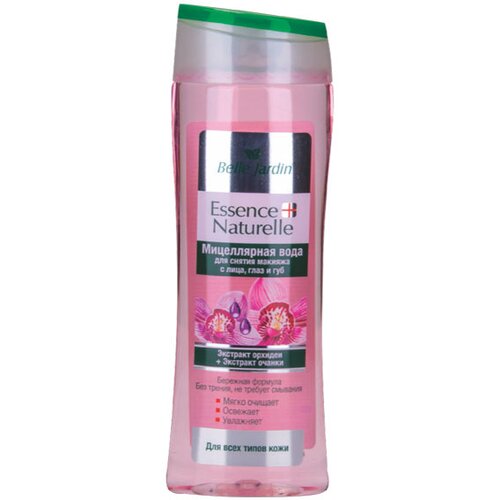 Belle Jardin ESSENCE NATURELLE - Micelarna voda za uklanjanje sminke oko očiju, lica i usana sa ekstraktom orhideje 250ml Cijene