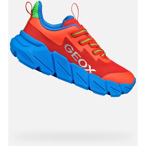 Geox Red Boys' Sneakers Flexyper Fast - Boys Cene