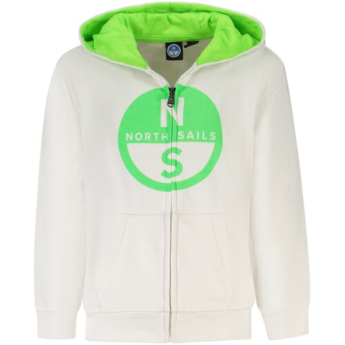 North Sails KIDS&amp;amp;#39; ZIP-UP SWEATSHIRT WHITE Slike