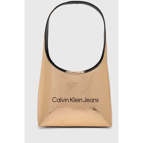 Calvin Klein Jeans Torbica oranžna barva