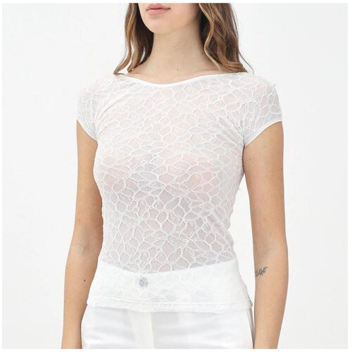 Pinko Topi &amp;amp; Bluze CODY MAGLIA LACE Bela Slike