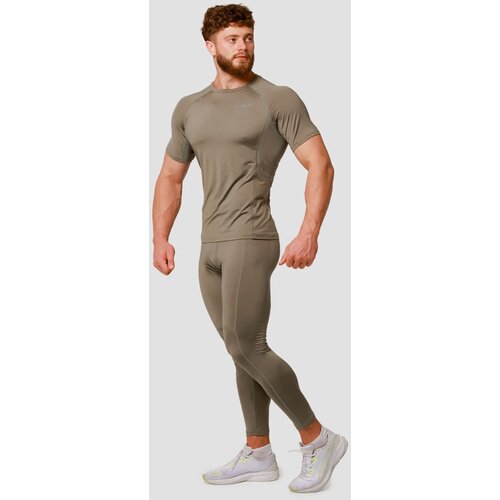GymBeam mu&amp;scaron;ke helanke za trčanje pulse vetiver Slike