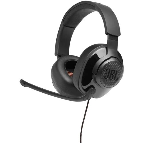 JBL quantum 200 žične slušalke, črne Cene
