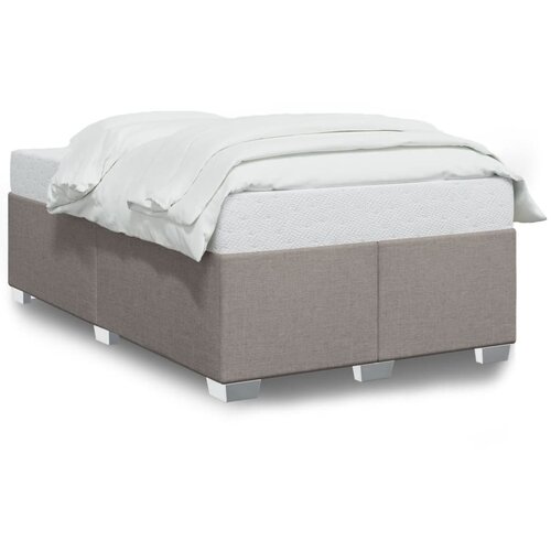 Maison Chic Posteljni okvir - Dvoposteljna postelja - Zakonska postelja brez vzmetnice taupe 120x200 cm blago-J12607, (21763210) Slike