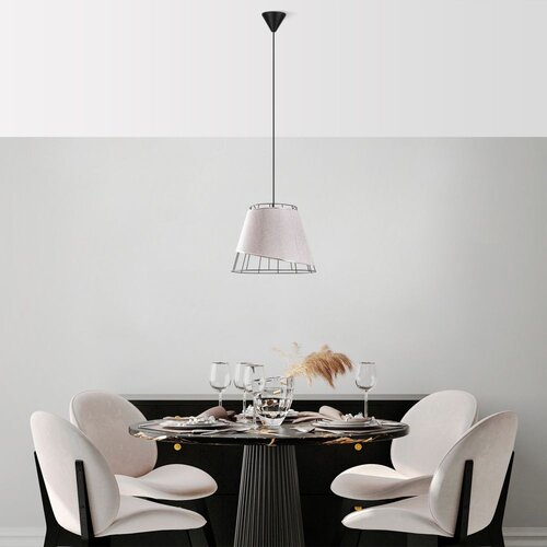 Opviq Coniform - Beige, Silver BeigeSilver Chandelier Cene
