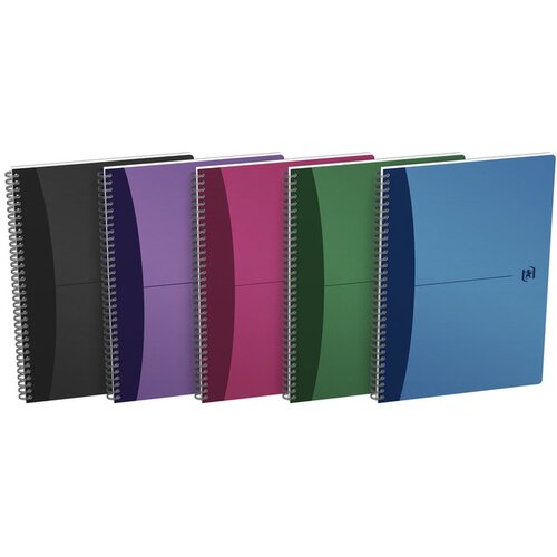 Oxford University Press Spiralni zvezek Office, DIN A4, kvadrat, 90 listov, PP, (21654771) Cene